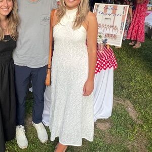 Zara Cream Lace Dress